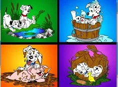 101 Dalmatians Games, 101 Dalmatians Puzzle Collage, Games-kids.com