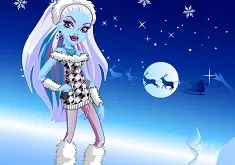 Monster High Games, Abbey Bominable Dress Up, Games-kids.com