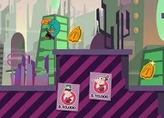 Phineas and Ferb Games, Agent P Strikes Back, Games-kids.com