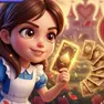 Solitaire Games, Alice Wonderland Solitaire, Games-kids.com