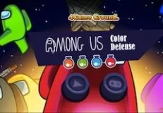 Among Us Games, Among Us Color Defense, Games-kids.com
