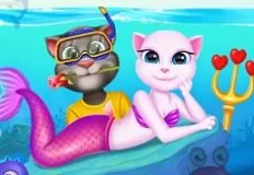 Talking Friends Games, Angela Valentine Deep Water, Games-kids.com