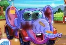 Cars Games, Animals Car Salon Cleaning, Games-kids.com