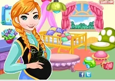 Frozen  Games, Anna Baby Nursery Decoration, Games-kids.com