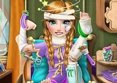 Frozen  Games, Anna Hospital Recovery, Games-kids.com