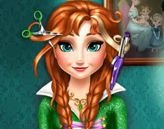 Frozen  Games, Anna Real Hairstyle, Games-kids.com