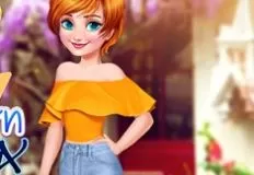 Frozen  Games, Annie Vintage Modern Remix, Games-kids.com