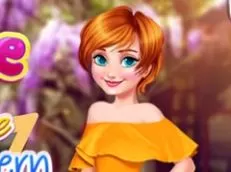 Frozen  Games, Annie Vintage Modern Remix, Games-kids.com