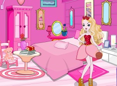 Apple White Cute Bedroom