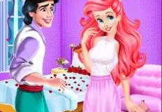 Little Mermaid Games, Ariel and Eric Romantic Date Night, Games-kids.com