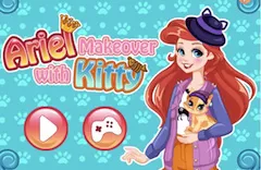 Ariel Makeover with Kitty