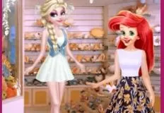 Little Mermaid Games, Ariel Seashell Craft Studio, Games-kids.com