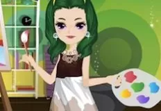 Girl Games, Art Print, Games-kids.com