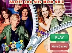 Austin and Ally Games, Austin and Ally Maths Quiz, Games-kids.com