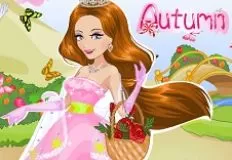 Princess Games, Autumn Lovely Princess, Games-kids.com