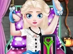 Frozen  Games, Baby Elsa Halloween Operation, Games-kids.com