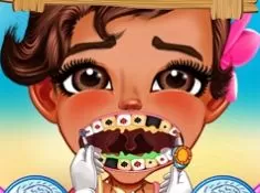 Moana Games, Baby Moana at the Dentist, Games-kids.com