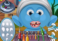 baby smurfs at the dentist smurfs games