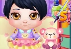 Snow White Games, Baby Snow Sick Day, Games-kids.com