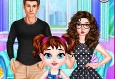 Baby Games, Baby Taylor Caring Story Fathers Day, Games-kids.com