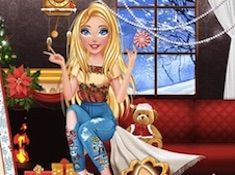 barbie christmas makeup trends barbie games barbie christmas video