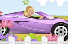 barbie car parking games