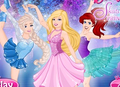 barbie figure skating game