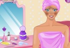 barbie facial games