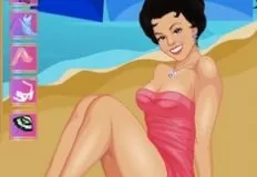 Girl Games, Basked on Sunny Beach, Games-kids.com