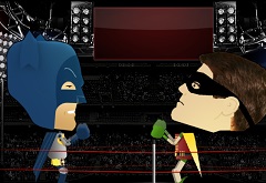 batman rock em sock em