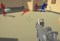 Boys Games, Battle Field Red Blue War, Games-kids.com