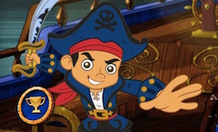 JAKE AND THE NEVERLAND PIRATES - GAMES KIDS
