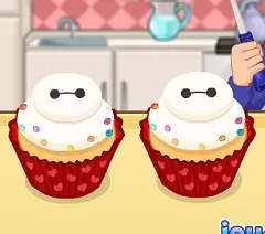 Big Hero 6 Games, Baymax Cupcakes, Games-kids.com