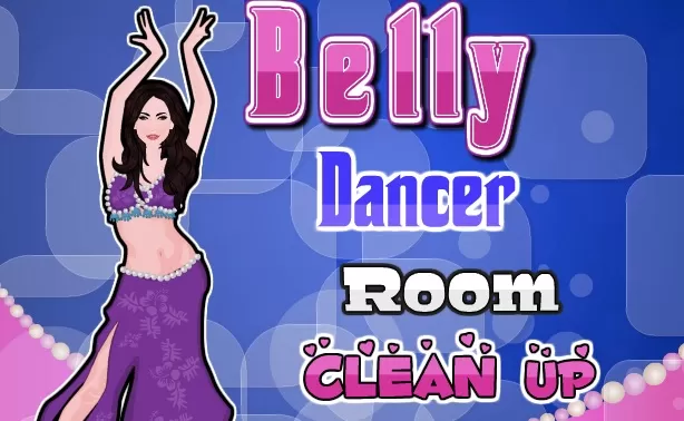 Girl Games, Belly Dancer Room Clean Up, Games-kids.com