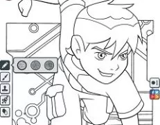 Ben 10 Games, Ben 10 Coloring 4, Games-kids.com