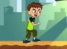 Ben 10 Games, Ben 10 Super Run Fast, Games-kids.com