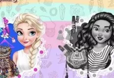 Princess Games, Bffs Summer Festival Challenge, Games-kids.com