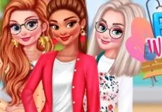 Princess Games, Bffs Walking in the Park, Games-kids.com