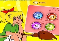 Bibi Blocksberg Games, Bibi Blocksberg Musical Memory, Games-kids.com