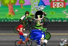 Ben 10 Games, Bike Race, Games-kids.com