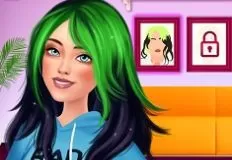 Celebrities Games, Billie Blondie Transformation, Games-kids.com