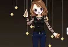 Girl Games, Black Lace Style, Games-kids.com