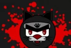 Adventure Games, Black Meow Ninja, Games-kids.com