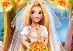 Rapunzel Games, Blonde Princess Wedding Fashion, Games-kids.com