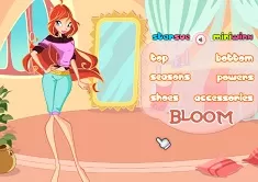 Winx Games, Bloom Dress Up, Games-kids.com