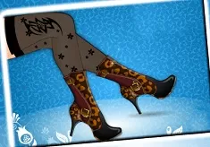 Girl Games, Boot Dress Up, Games-kids.com