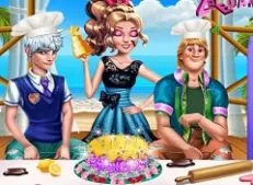 Frozen  Games, Boys Cooking Challenge, Games-kids.com