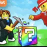 Boys Games, Break a Lucky Blocks with Brainrots, Games-kids.com