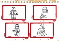 Lego Games, BTS Lego Coloring Book, Games-kids.com