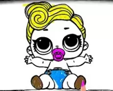 LOL Surprise Games, BTS LOL Coloring Book, Games-kids.com